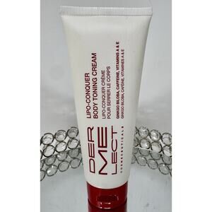 DERMELECT LIPO CONQUER Body Toning Cream 4oz/120mL FULL SZ SEALED.